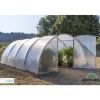 Serre de jardin en plastique transparente 4,5 x 6 m