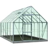 Serre Verre 9,9 m² en aluminium