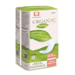 Serviettes maternité premiers jours Organyc - 12 pièces