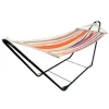 Set complet avec support en métal et hamac simple 300 x 105 x 74 cm