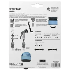 Set de base universelle botanic® avec pistolet 7 jets