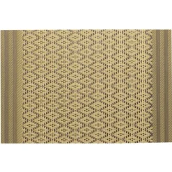 Set de table coloris noir/or en PVC Kadra Winkler – 33 x 45 cm