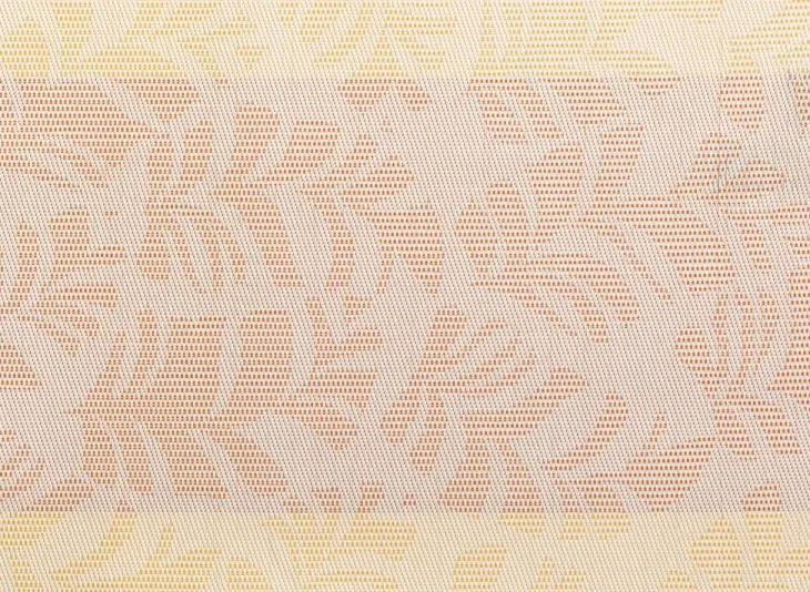 Set de table Hoja coloris jaune en polyester - 33 x 45 cm