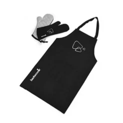 Set tablier avec paire de gants