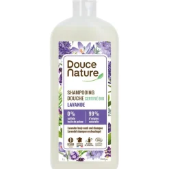 Shampooing douche Lavande certifié Bio Douce Nature - 1 L