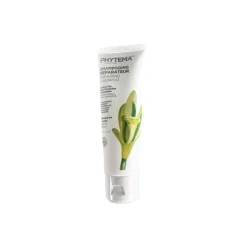 Shampooing réparateur bio cheveux secs. Le tube de 50 ml