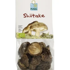Shiitakes séchés bio en sachet de 20 g