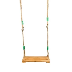 Siège de balançoire en bois de luxe pour portique de 3 à 3,5 m