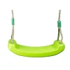 Siège de balançoire en plastique vert pour portique de 1,9 à 2,5 m