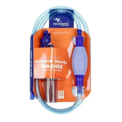 Siphon de nettoyage avec pipette pour aquarium