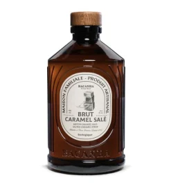 Sirop de caramel salé brut bio Bacanha - 400 ml