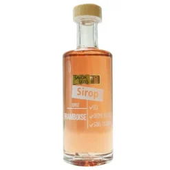 Sirop de framboise bio - bouteille de 25 cl