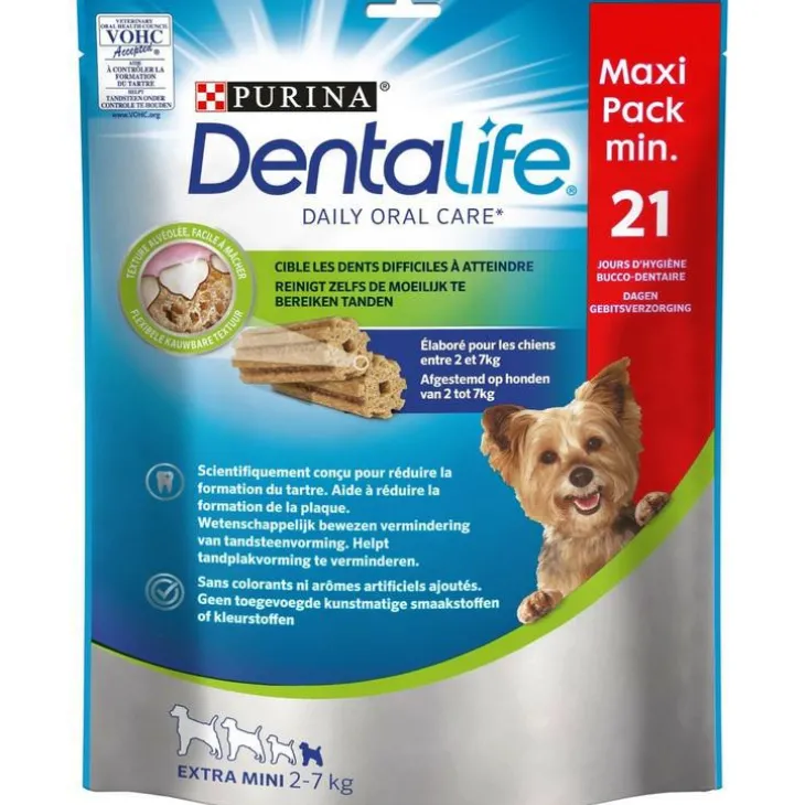Snack à mâcher Dentalife Extra small pour très petit chien 207 g