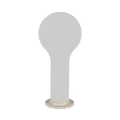 Socle aimanté en aluminium Fermob pour lampe Aplö coloris gris argile - Ø 8 cm