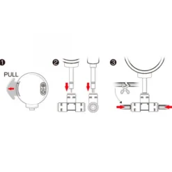 Sonde TDS numérique en ligne en titane AUTO AQUA - modèle S2