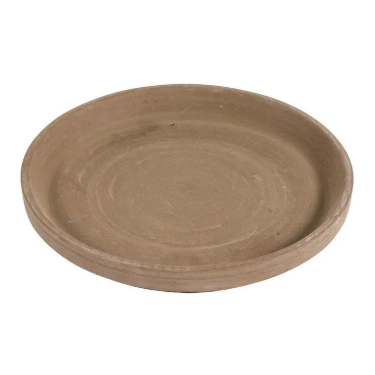 Soucoupe coloris marron - Ø 28 cm