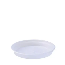 Soucoupe D14 cm pot provence Elho transparent