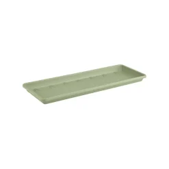Soucoupe de balconnière en plastique vert pistache Elho Barcelona - 50 cm
