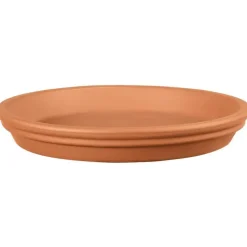 Soucoupe émaillée imperméable Deroma Cotto - Ø 27 cm