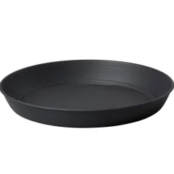 Soucoupe noir granite pour pot Poetic Joy 60 - Ø 45,6 cm