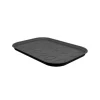 Soucoupe noire taille S pour plateau de culture 16,6 x 23,6 cm