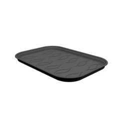 Soucoupe noire taille S pour plateau de culture 16,6 x 23,6 cm