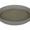 Soucoupe pour pot de fleurs coloris gris - Ø 18 cm