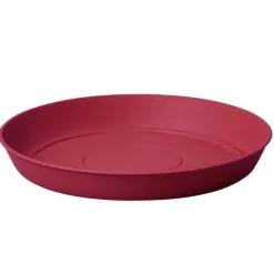 Soucoupe rouge cerise pour pot Poetic Joy 60 - Ø 45,6 cm
