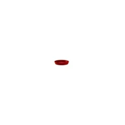 Soucoupe Toscane Rouge rubis D.18,5 x H3,6 cm