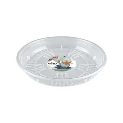 Soucoupe Uni ronde Elho transparente Ø 37 x H 4,4 cm