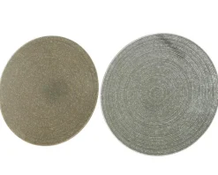 Sous-verre rond en verre miroir - Ø 10 cm