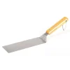 Spatule longue Somagic spéciale plancha en acier inoxydable - 33,5 cm