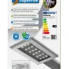 Spot LED pour aquarium ouvert coloris gris 14W SuperFish