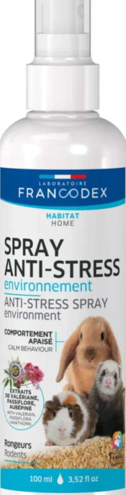 Spray anti-stress pour rongeur environnement Francodex - 100 ml
