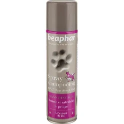 Spray shampoing sec sans rinçage pour chat 250 ml