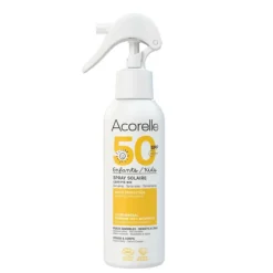 Spray solaire enfant SPF 50 Bio Acorelle - 150 ml