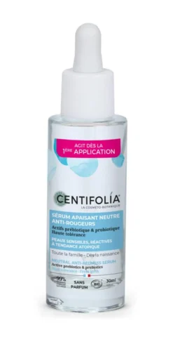 Sérum apaisant anti-rougeurs neutre bio Centifolia - 30 ml