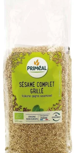Sésame complet grillé bio en sachet de 300 g
