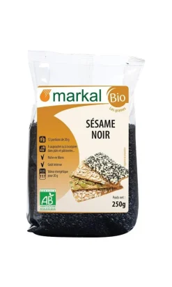 Sésame noir bio Markal - 250 g