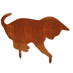 Statue de jardin à planter chaton H 18 cm