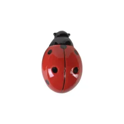 Statue de jardin coccinelle H 22 cm