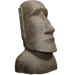 Statue de jardin Moai H 30 cm