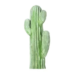 Statue en béton ciré vert Hairie Grandon Cactus moyen modèle - 56 cm