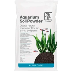 Substrat d'aquarium en poudre, ultra-fertile, TROPICA - 3L / 3kg