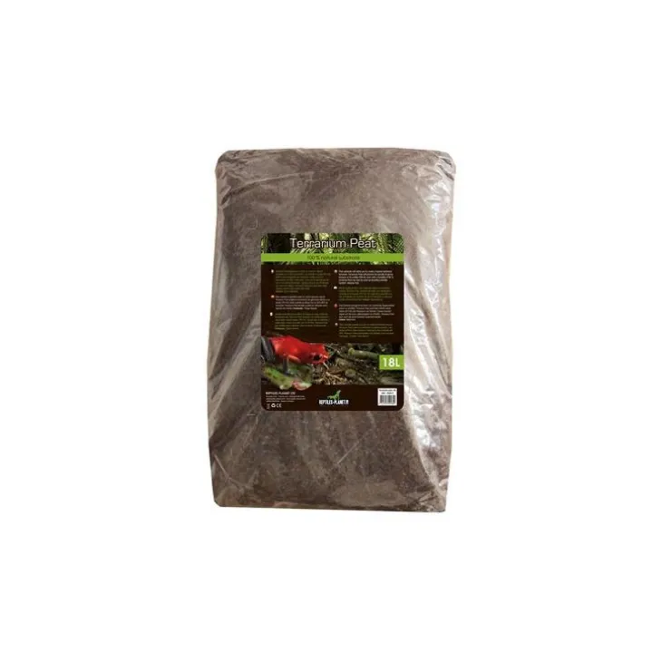 Substrat de sol terrarium peat 18 L