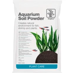Substrat fin pour aquarium à croissance rapide TROPICA Soil Powder - contenance 9L / 9kg