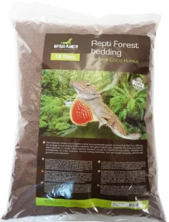 Substrat pour terrarium coloris marron 100 % naturel Reptile Planet Repti Forest Bedding - 18 L