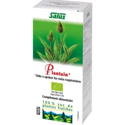 Suc de plantes fraîches bio Salus Plantain - 200 ml