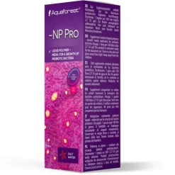 Supplément d'aquarium concentré en nutriments, AQUAFOREST NP Pro - contenance 10 ml