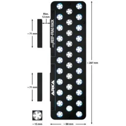 Support à boutures pour coraux 32 trous ARKA MyReef - espace optimisé